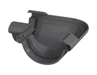 ТН МАКСИ 152/100 мм, угол желоба 90°, графитово-серый, шт.