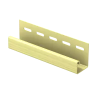 КРЕМОВЫЙ J-профиль к сайдингу (3,05 м) 20шт/уп