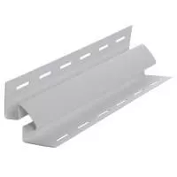 СЕРЫЙ Внутренний угол к сайдингу (3,05 м) 20шт/уп TECOS