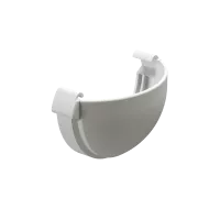 Заглушка желоба LUX, пломбир