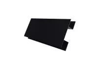 Планка Н-образная 0,5 GreenCoat Pural BT, matt RR 33 черный (RAL 9005 черный)