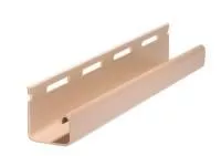 FINEBER ФАСАДНАЯ ПАНЕЛЬ J - профиль Бежевый