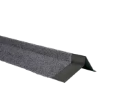 Планка торцевая Технониколь с гранулятом, графитовый 1,25 м.