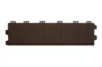 доборная доска к откосу «Альта-Профиль», коричневая