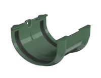 ТН ОПТИМА 120/80 мм, соединитель желоба, зеленый, шт.