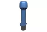 Выход вытяжки 125х160х700 ИЗ синий с колпаком