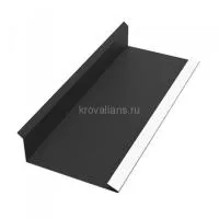 Торцевая планка внутренняя  35х118х2000мм Pural BT Matt 0,5мм RR33