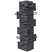 Угол фасадной панели «Royal Stone», скалистый камень Кингстон