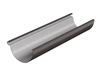 ТН МАКСИ 152/100 мм, водосточный желоб пластиковый (3 м), коричневый, шт.