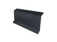 Планка примыкания в штробу 20х65х15 RAL 7024 мокрый асфальт 2м