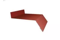 Отлив простой 100 0,45 PE с пленкой RAL 8004 терракота