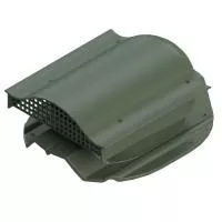 Аэратор кровельный TP-88/N | Кровельный вентиль для кровли из профнастила НС-35 Зелёный