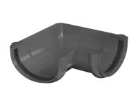 ТН ОПТИМА 120/80 мм, угол желоба 90°, серый, шт.