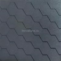 Гибкая черепица Katepal (Катепал) KL (Черный) /1 кв.м/