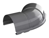 ТН МВС 125/90 мм внешний угол желоба 135°, коричневый