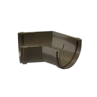 Угол желоба 135˚ PREMIUM, каштан