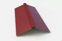 Планка конька плоского (150*150), NormanMP 0.5мм  RAL 3011 2м