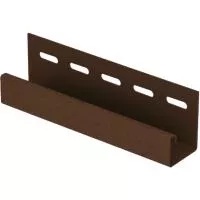 ГЛИНА J-профиль к сайдингу колл. СТОУН-ХАУС S-Lock серия КЛИНКЕР НОРДИК (3,05 м) 20шт/уп