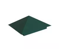 Колпак на столб классический 390х390 RAL 6005