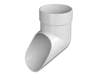 ТН ОПТИМА 120/80 мм, слив трубы, белый, шт.