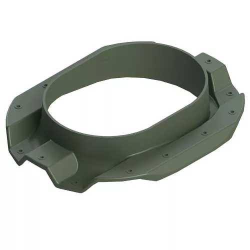 Аэратор кровельный TP-88/С | Кровельный вентиль для кровли из профнастила С-21 Зелёный