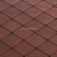 Гибкая черепица Katepal (Катепал) Foxy (Красный) /1 кв.м/