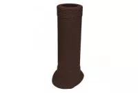 Вентиляционный выход канализации 110/160/500 ИЗ шоколадный