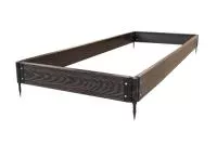 Комплект грядки ДПК Grand Line длина 2200 ширина 800 мм высота 150мм Венге (Т)