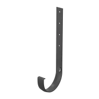 Кронштейн желоба металлический PREMIUM, графит