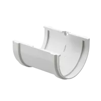 Соединитель желобов PREMIUM, пломбир