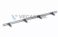 Снегозадержатель трубчатый ВЕГАСтайл 20*40/1,2мм 3000мм RAL 7024