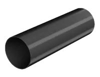 ТН ОПТИМА 120/80 мм, водосточная труба (1.5 м), черный, шт.