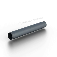 Труба соединительная D100х1000 Foramina Freeze (FRZ_D-01-Grey\Grey-0.5)