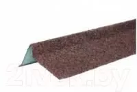 Планка карнизная Технониколь с гранулятом (Коричнево-красный) /1,25 м/