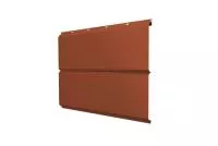 ЭкоБрус new 0,45 Drap с пленкой RAL 8004 терракота