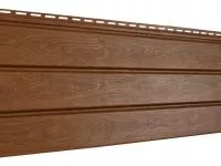 Софит золотой дуб «Ю-Пласт PRO», гладкий (3,0 м)