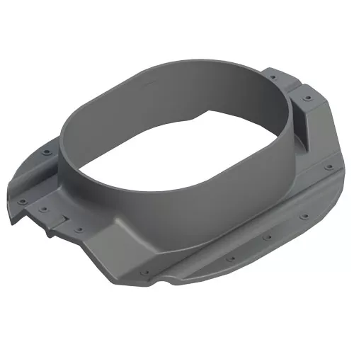 Аэратор кровельный TP-88/N | Кровельный вентиль для кровли из профнастила НС-35 серый