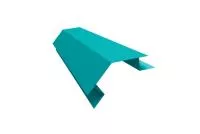 Угол внешний сложный 135гр БХ new 0,45 PE с пленкой RAL 5021 водная синь