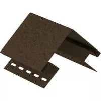 ЛАВА Наружный угол к сайдингу колл. СТОУН-ХАУС S-Lock серия КЛИНКЕР НОРДИК (3,05 м) 5шт/уп