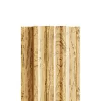 Штакетник металлический МЕТАЛЛ ПРОФИЛЬ TRAPEZE-T 16,5х118 (ECOSTEEL-01-Сосна-0.5)