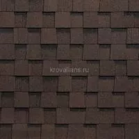 Гибкая черепица Шинглас (Shinglas) Фазенда (Коричневый) /1 кв.м/