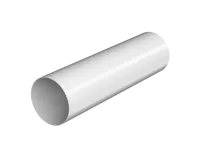 ТН МАКСИ 152/100 мм, водосточная труба пластиковая (3 м), снежно-белый, шт.