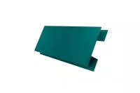 Планка H-образная Экобрус Grand Line 0,45 PE с пленкой RAL 5021 водная синь