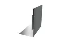 Планка приемная оконная 0,45 PE с пленкой RAL 7005 мышино-серый