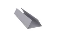 Планка стыковочная сост. нижняя 0,45 Drap RAL 7004 сигнальный серый