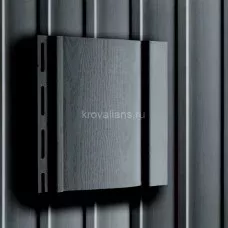 Сайдинг Grand Line (Гранд Лайн) S6,3 Вертикальный Акриловый (Графит)