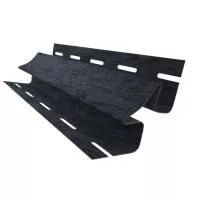 ГРАФИТОВЫЙ Внутренний угол к сайдингу колл. СТОУН-ХАУС серия КИРПИЧ (3,05 м) 5шт/уп