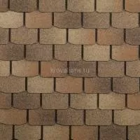 Гибкая черепица Шинглас (Shinglas) Модерн (Бархан) /1 кв.м/