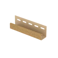 ГОРЧИЧНЫЙ J-профиль к сайдингу колл. СТОУН-ХАУС серия КЛИНКЕР (3,05 м) 20шт/уп