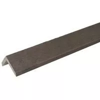 Угловой профиль CM Decking 2000х50-38х8 мм, цвет WENGE (Венге)